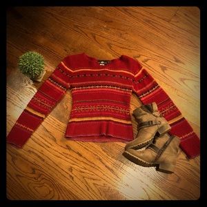 Cute Red Sweater!